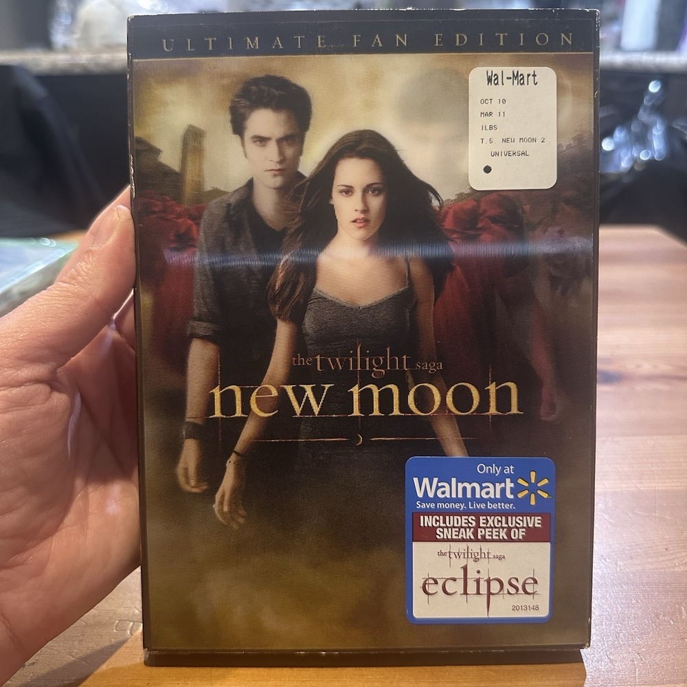TWILIGHT: NEW MOON (Blu-ray, Ultimate Fan Edition +‎ Slipcover) Brand New